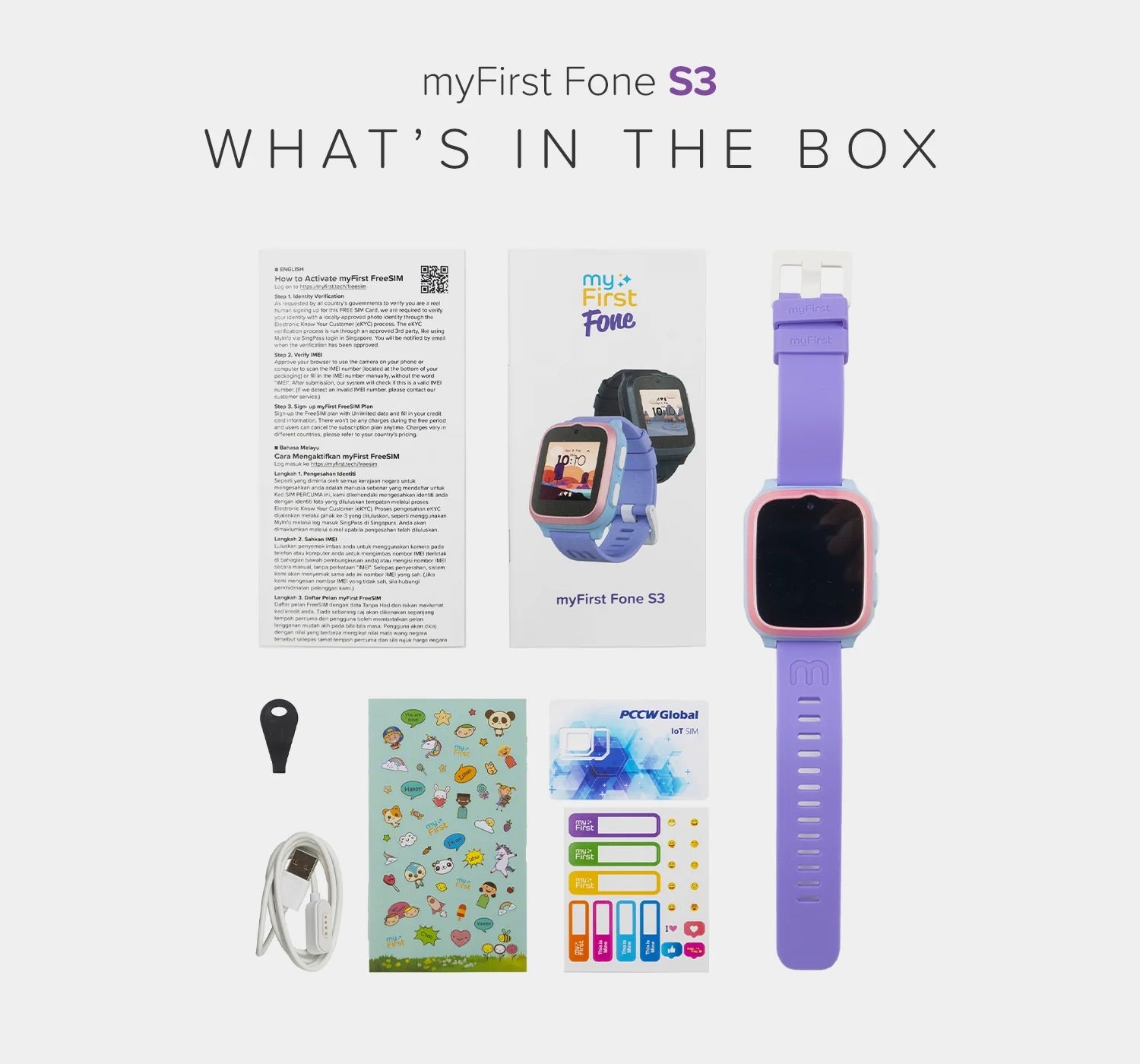 myFirst Fone S3 4G Music Smartwatch phone with GPS