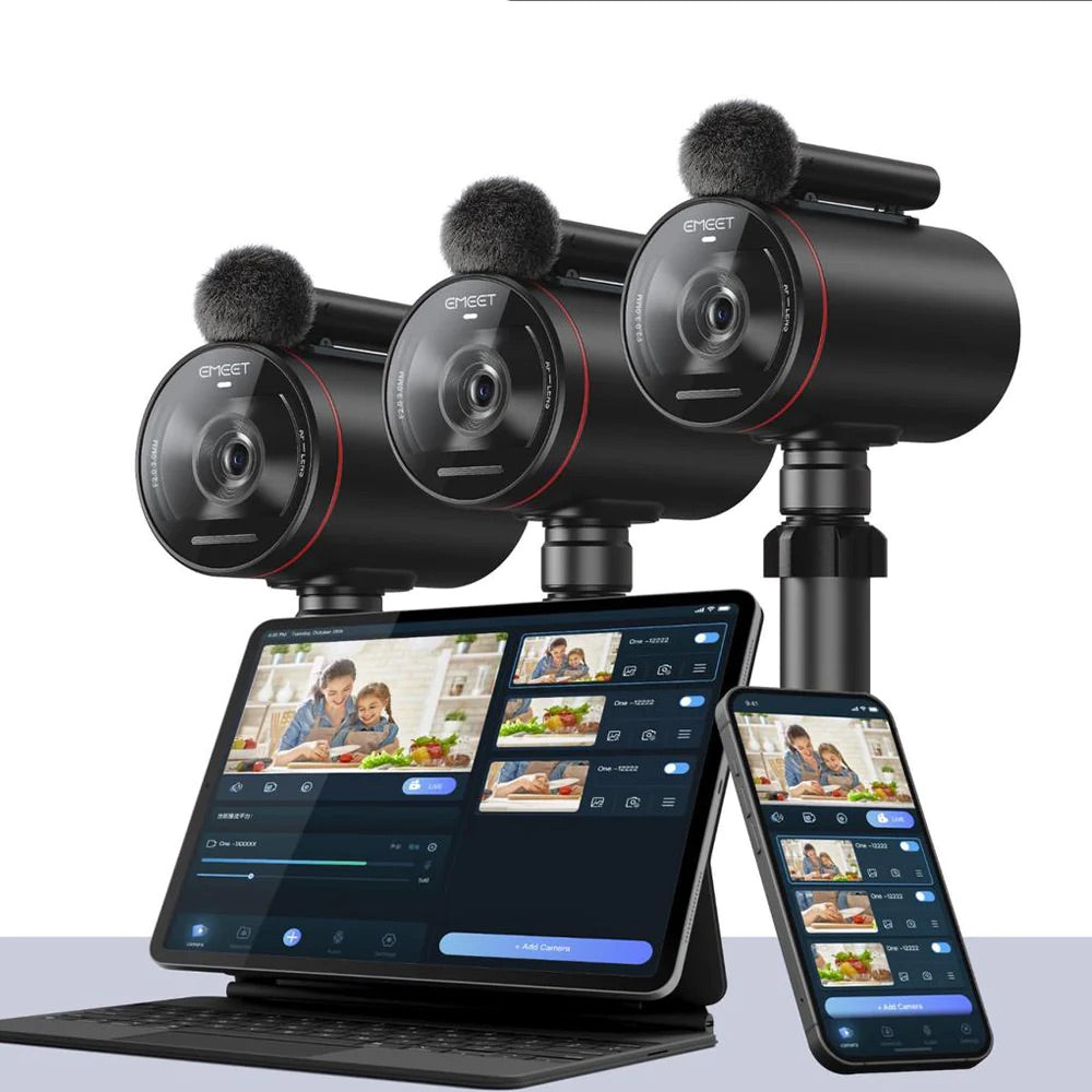EMEET StreamCam One - True Wireless Live Streaming Camera