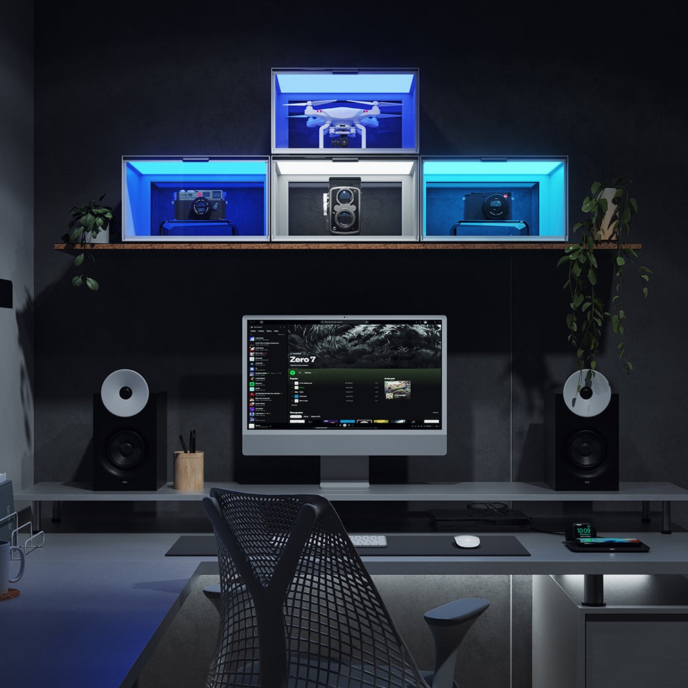 Nanoleaf x Fantaqi EXPO Smart LED Display Case Smarter Kit (4 Packs ...