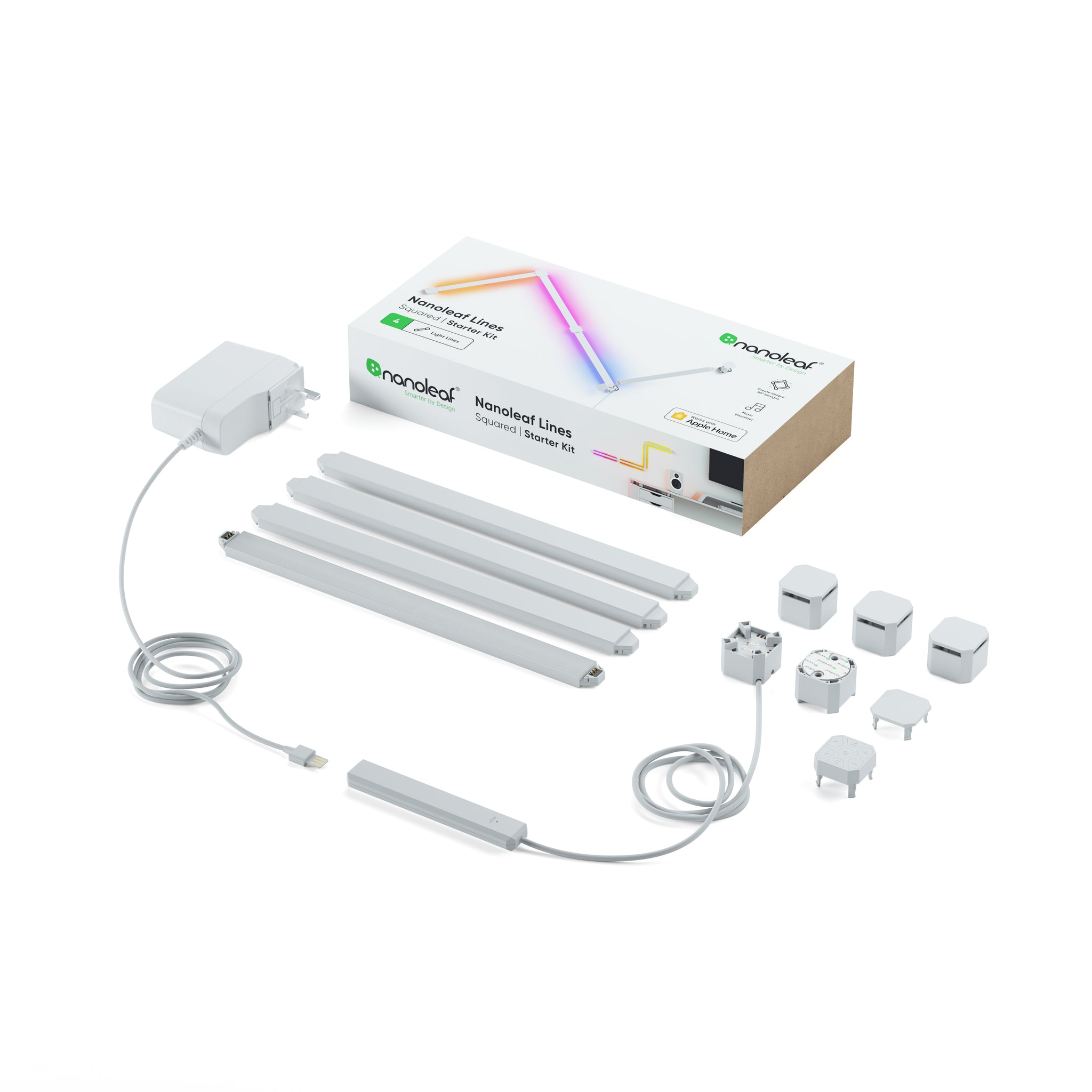 Nanoleaf Lines 90° - Starter Kit (4PK)