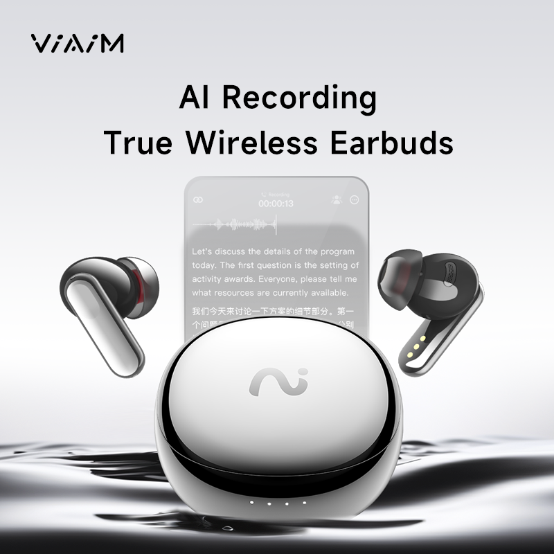 VIAIM Nano+ AI Recording True Wireless Earbud (Dusky Olive)
