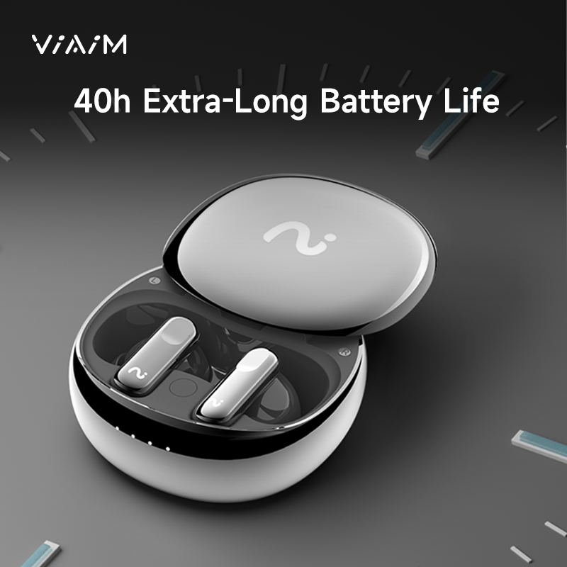 VIAIM Nano+ 真無線降噪即時錄音耳機 (銀色)