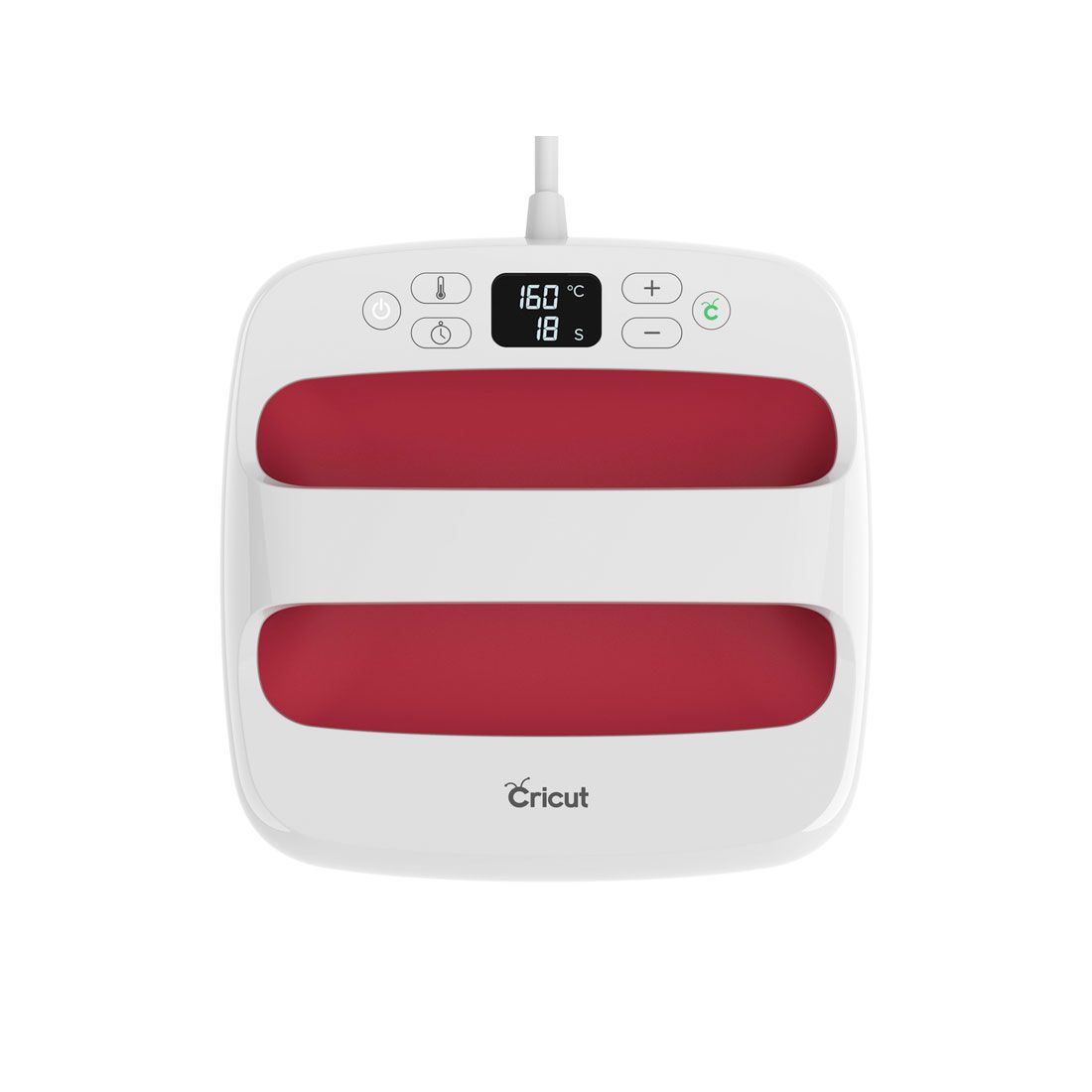 CRICUT EasyPress™ 2, Raspberry - 9" x 9" UK Plug (2005552)