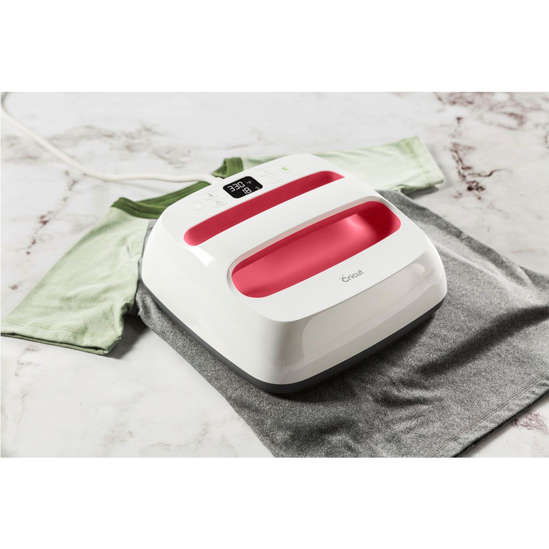 CRICUT EasyPress™ 2, Raspberry - 9" x 9" UK Plug (2005552)