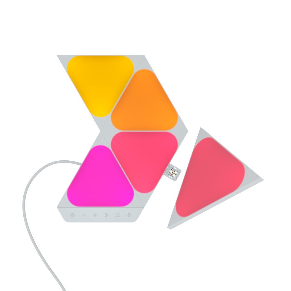 Nanoleaf Shapes Mini Triangles 迷你三角形智能燈板入門套裝 (5塊)