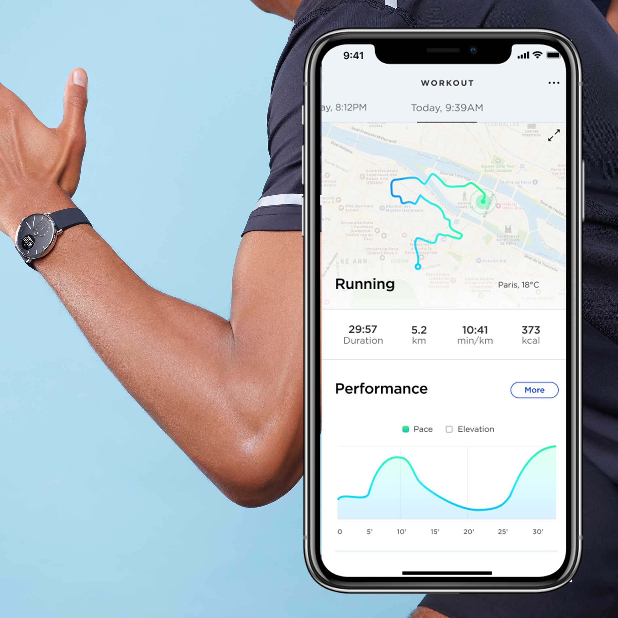 Withings ScanWatch - Hybrid Smartwatch with ECG, Heart Rate & Oximeter (Black 42mm)