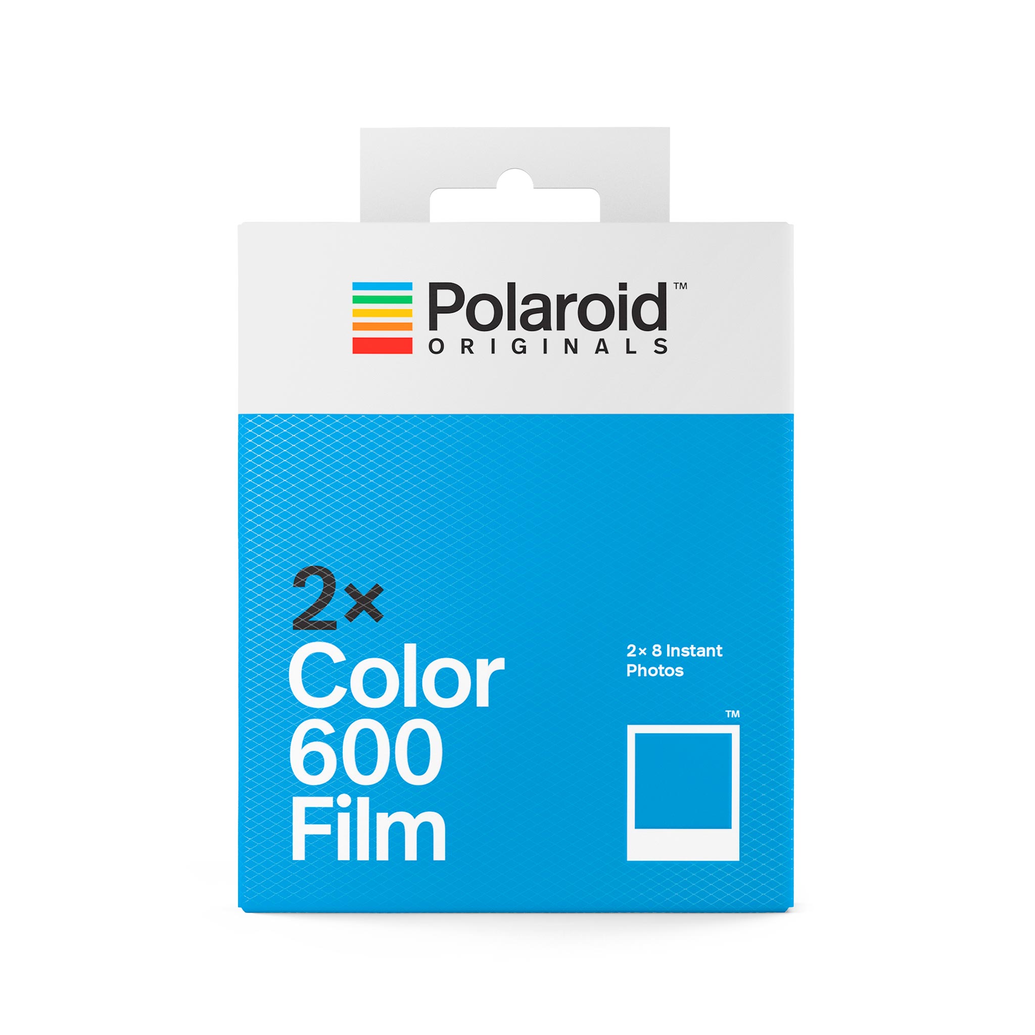 Polaroid Color 600 Film Double Pack 白框 (6012)