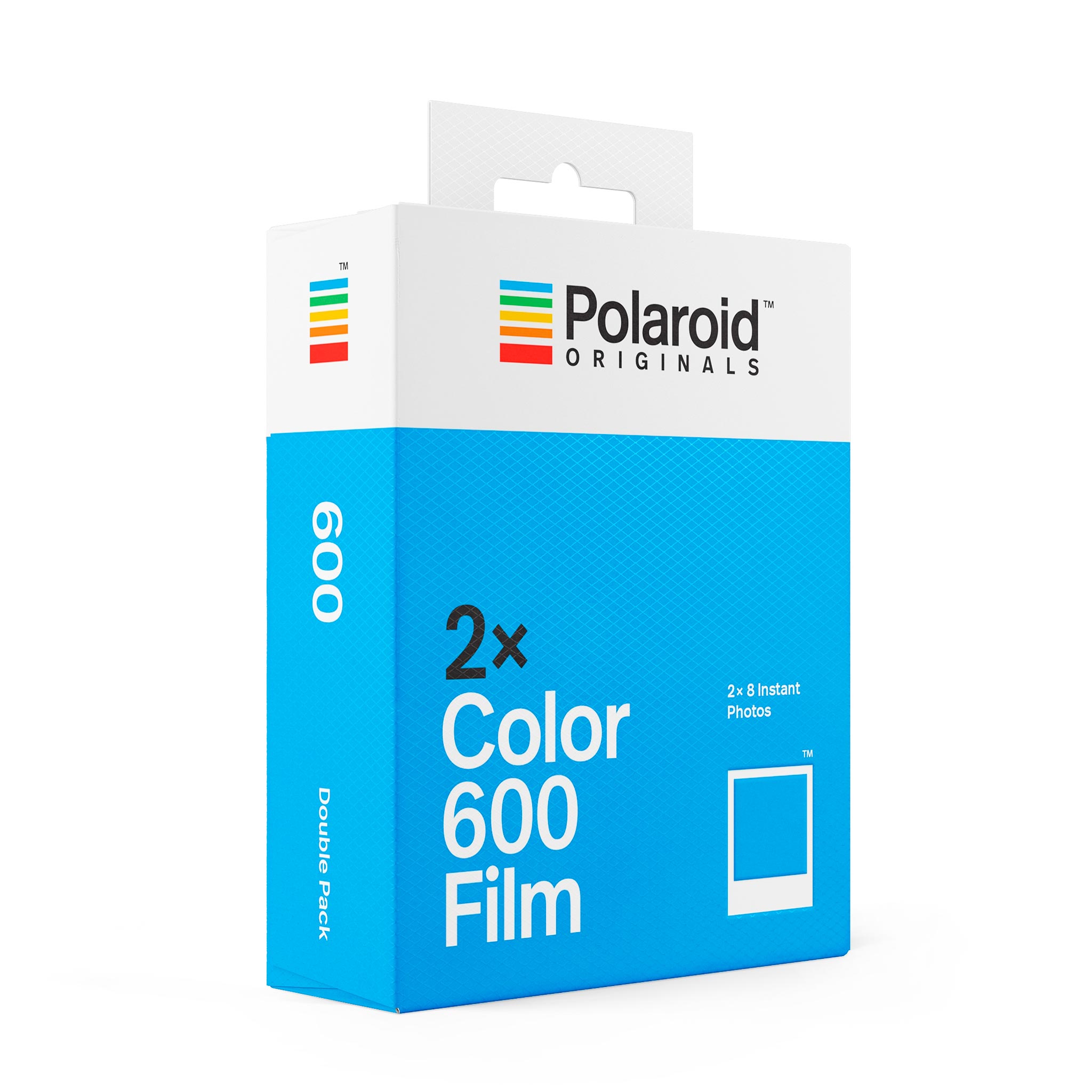 Polaroid Color 600 Film Double Pack 白框 (6012)