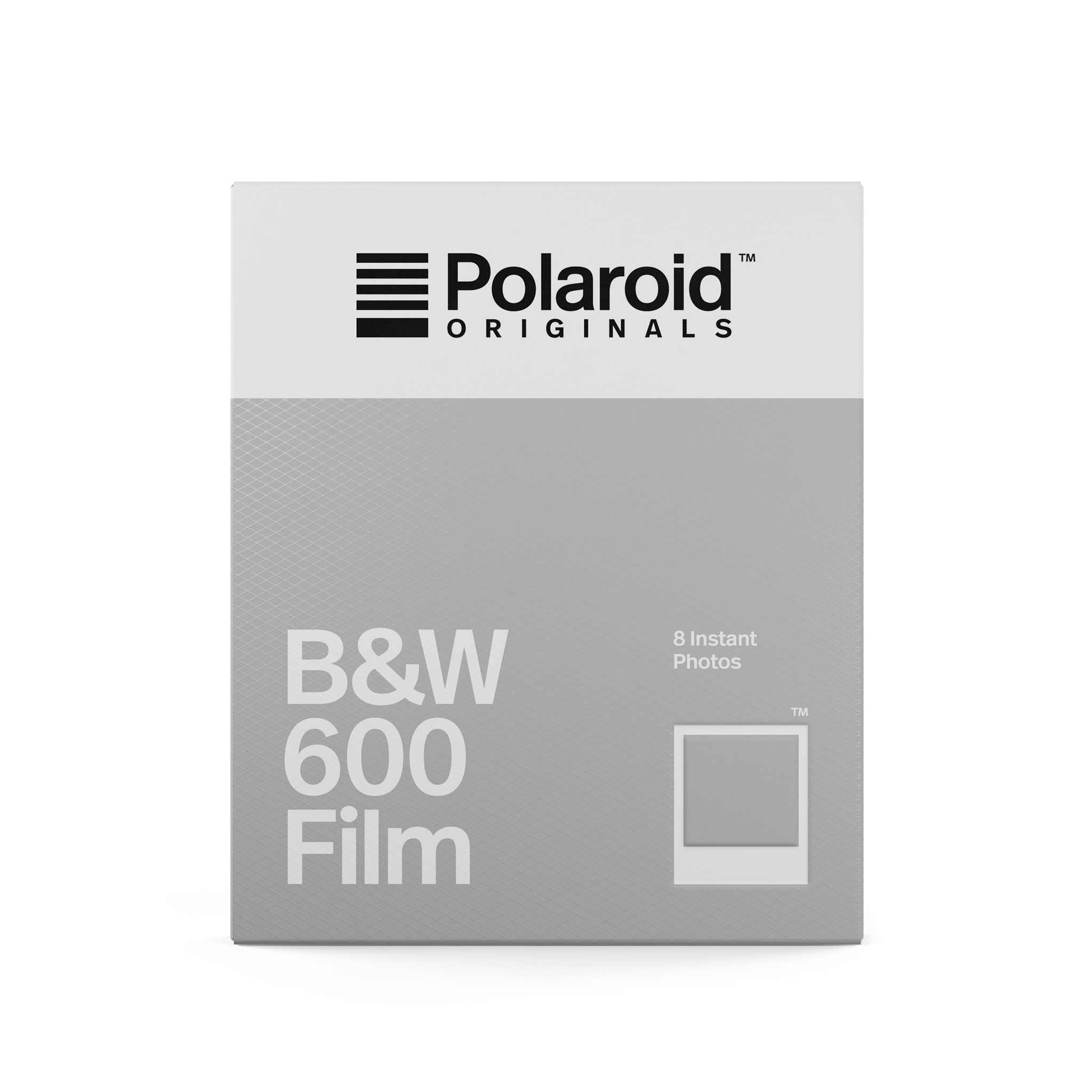 Polaroid B&W 600 Film White Frames (6003)
