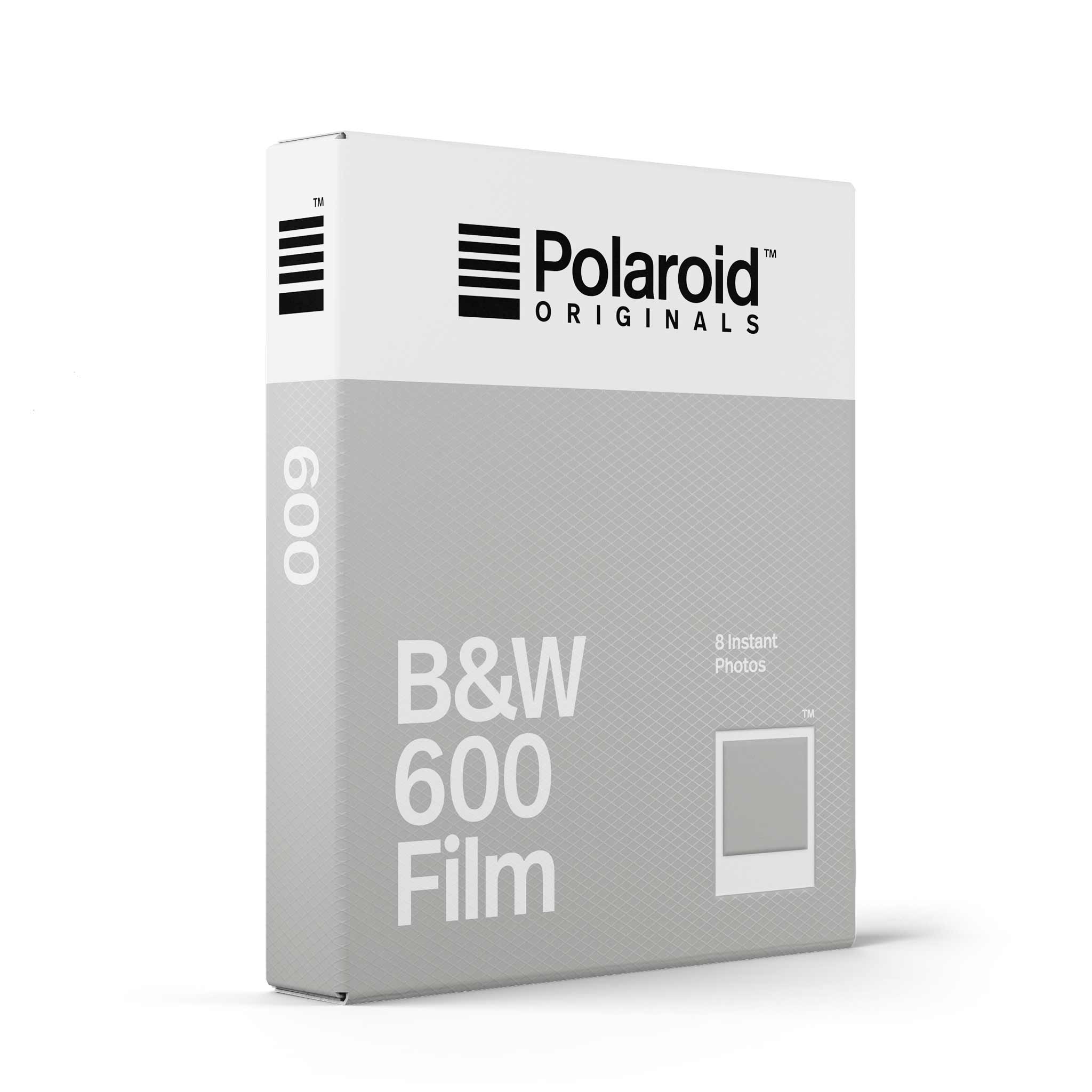 Polaroid B&W 600 Film White Frames (6003)