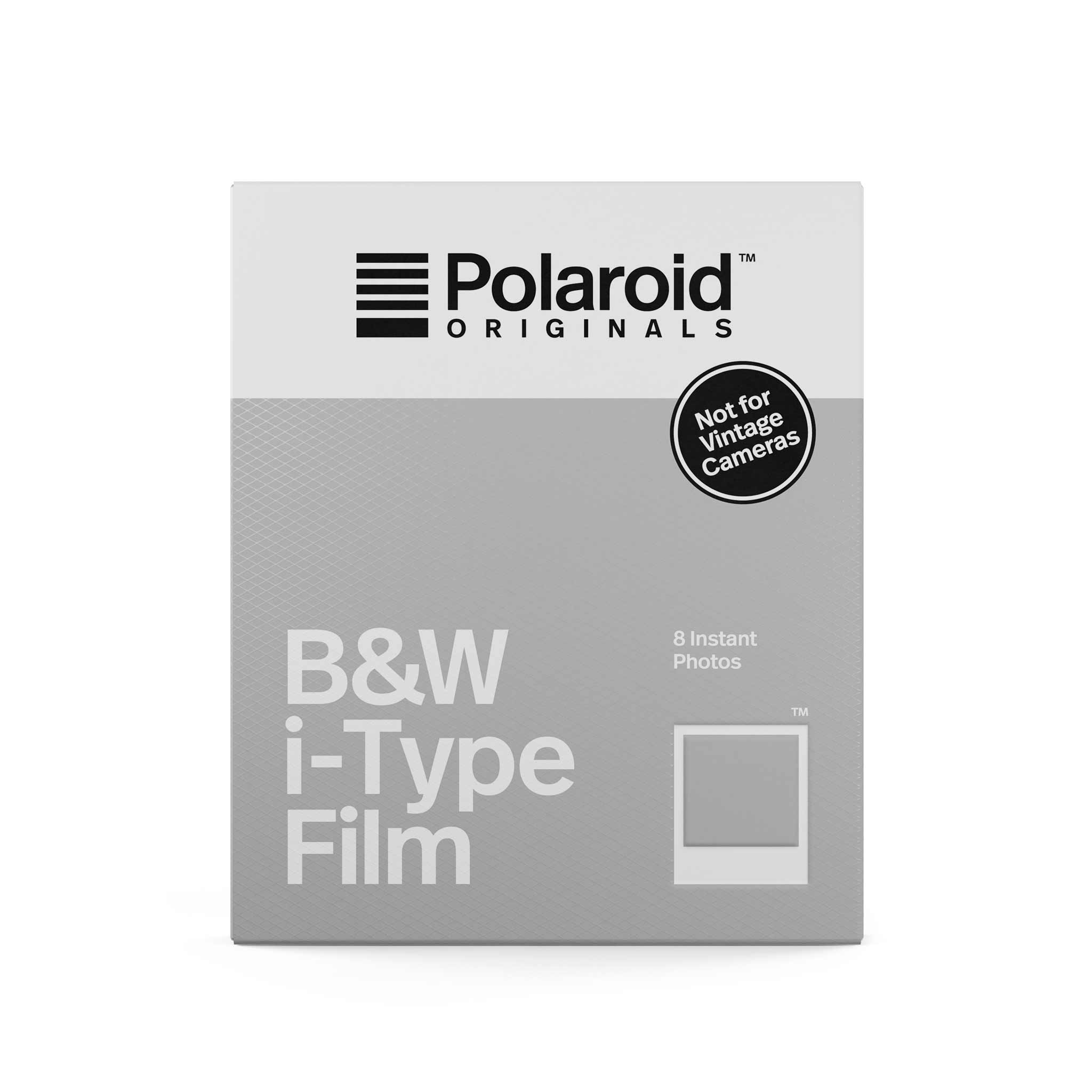 Polaroid B&W i-Type Film White Frames (6001)