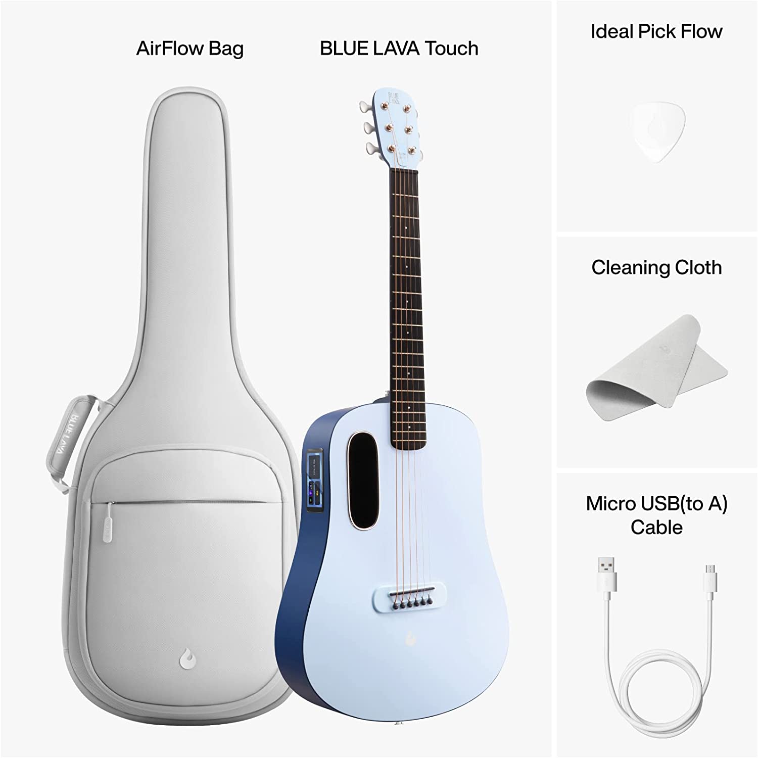 BLUE LAVA Touch Smart Guitar
