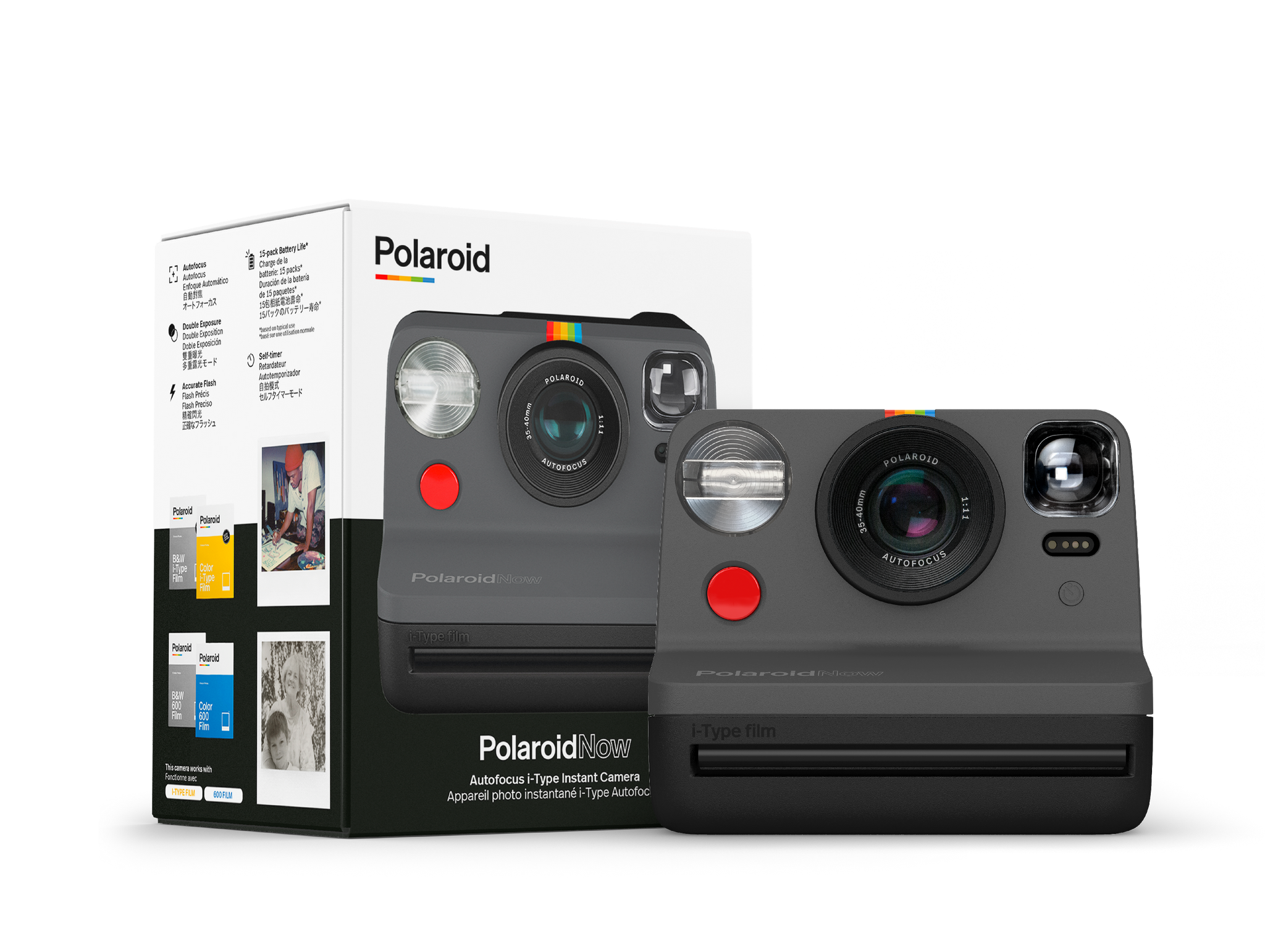 Polaroid Now i‑Type Instant Camera