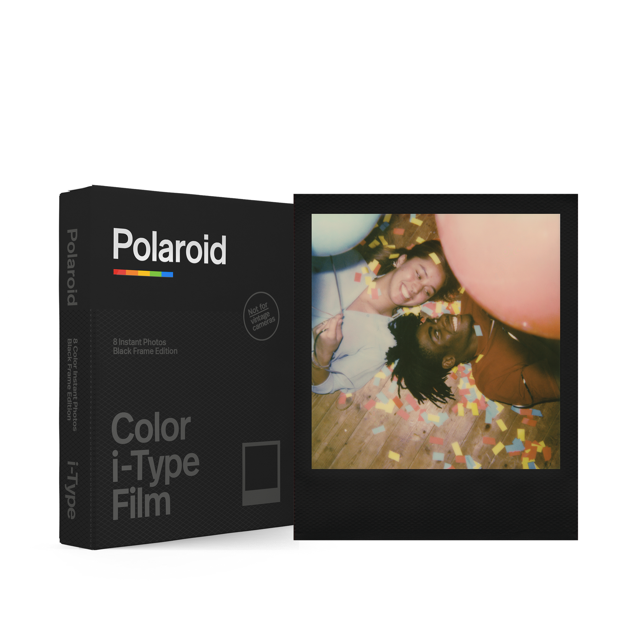 Polaroid Color i-Type Film Black Frames (6019)