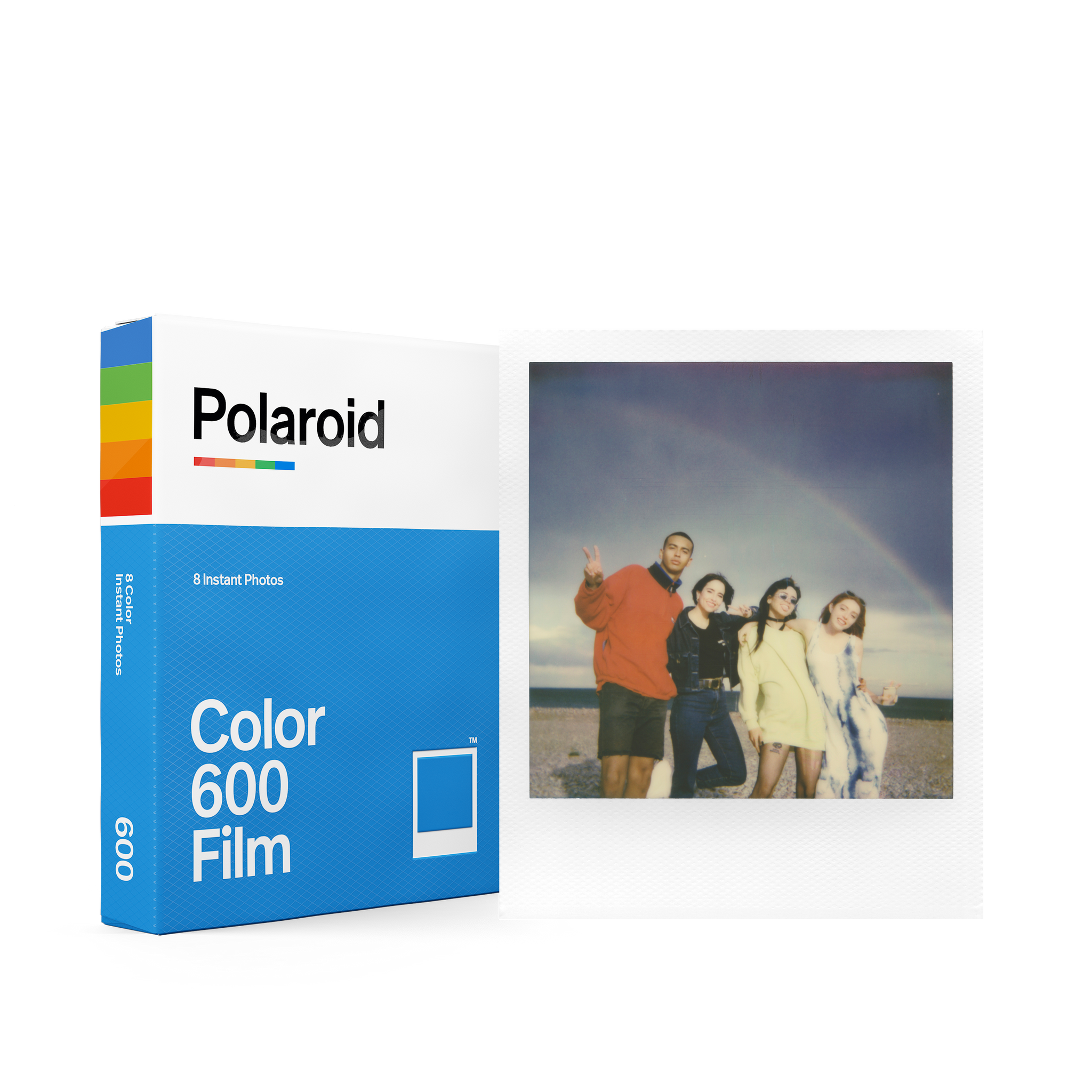 Polaroid Color 600 Film 白框 (6002)