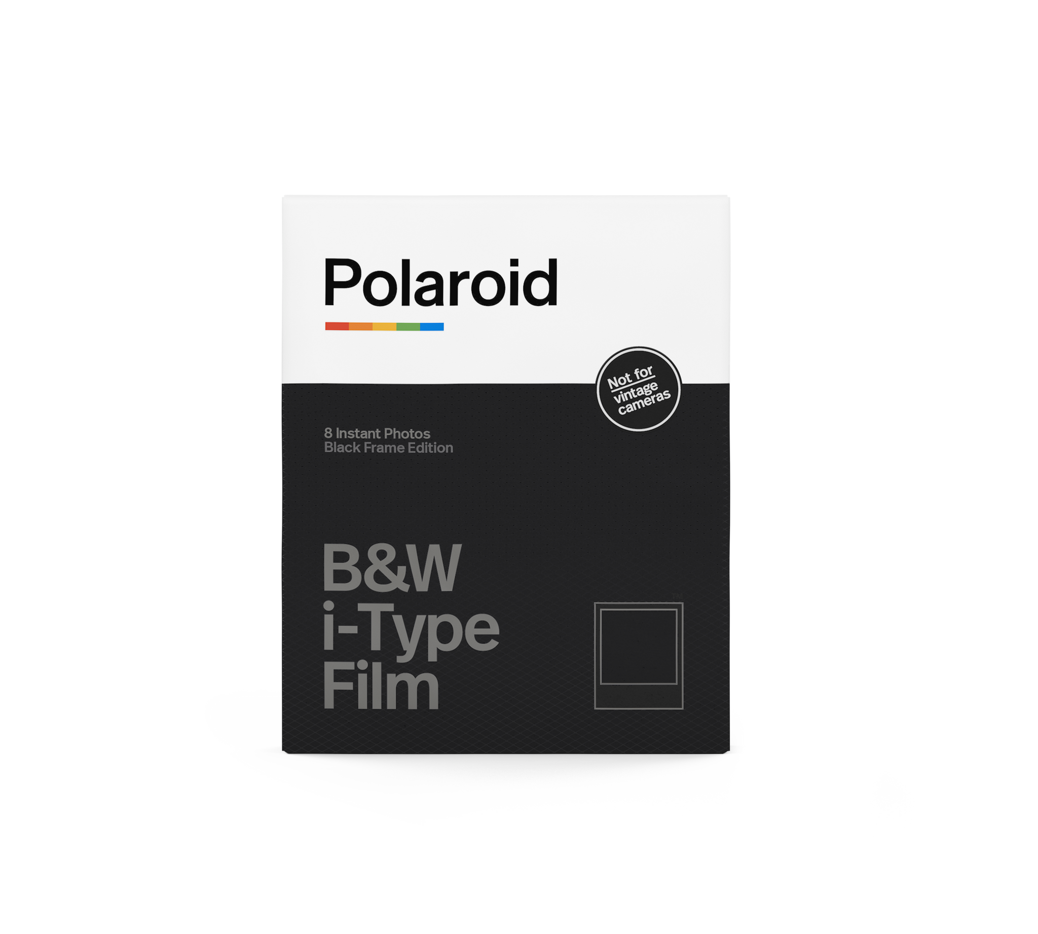 Polaroid B&W i-Type Film Black Frames(6033)