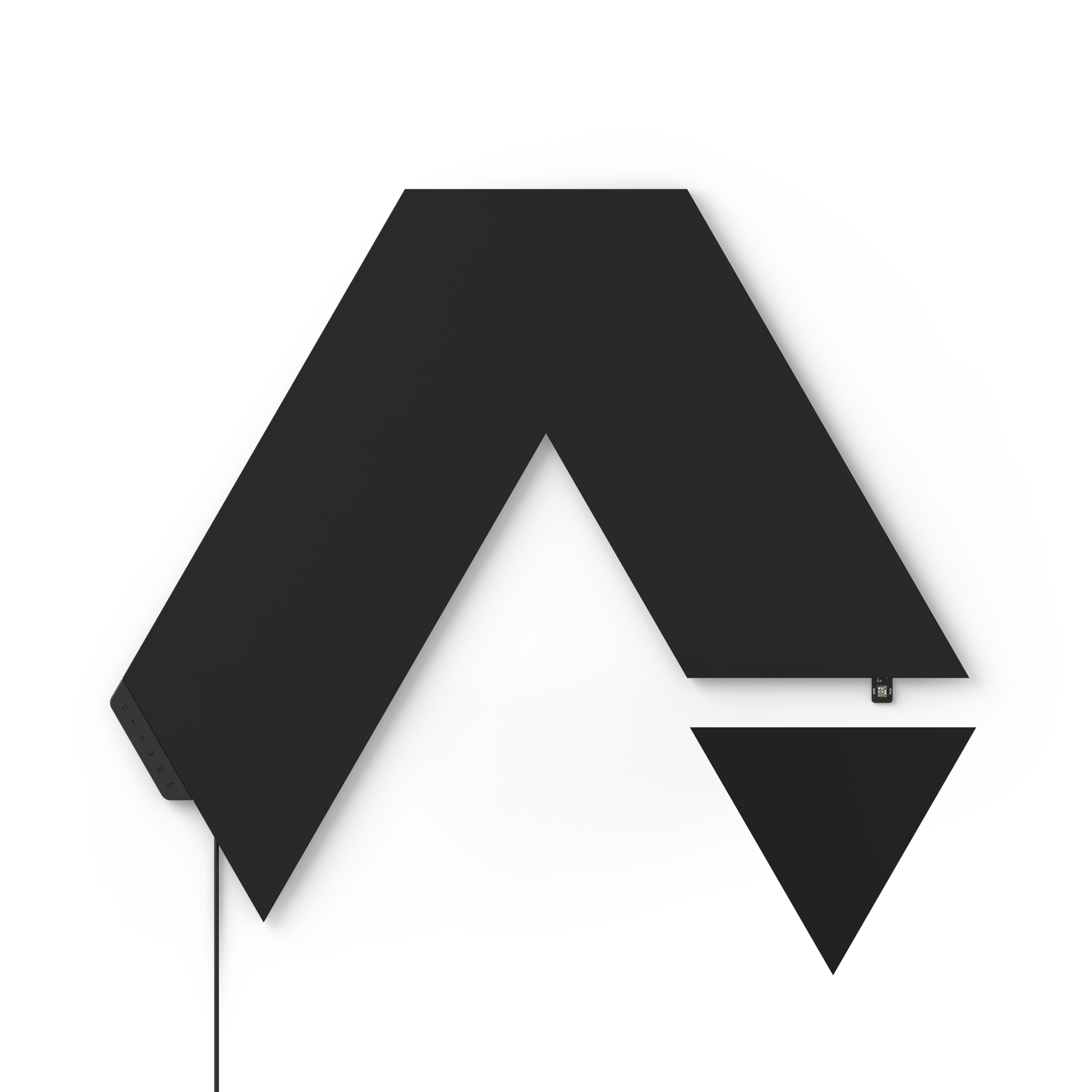 Nanoleaf Ultra Black Triangles 型格黑色三角形智能燈板入門套裝 (9塊)