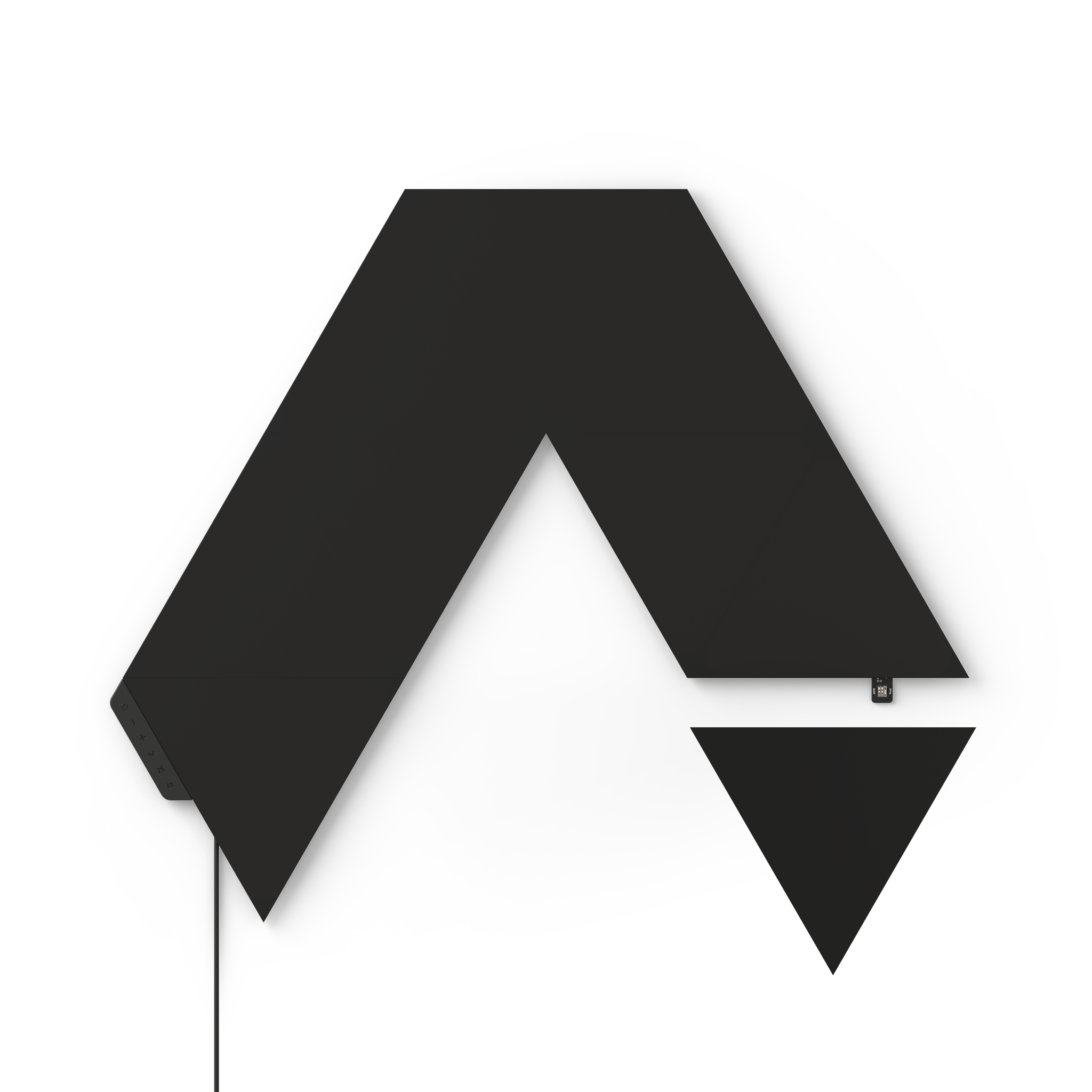 Nanoleaf Limited Edition Ultra Black Triangles 型格黑色限量版三角形智能燈板入門套裝 (9塊)