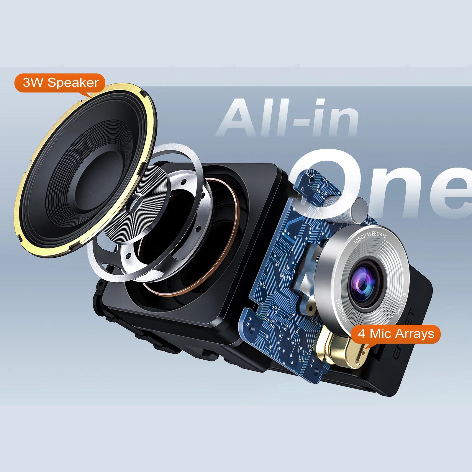 EMEET All-In-One SmartCam C990