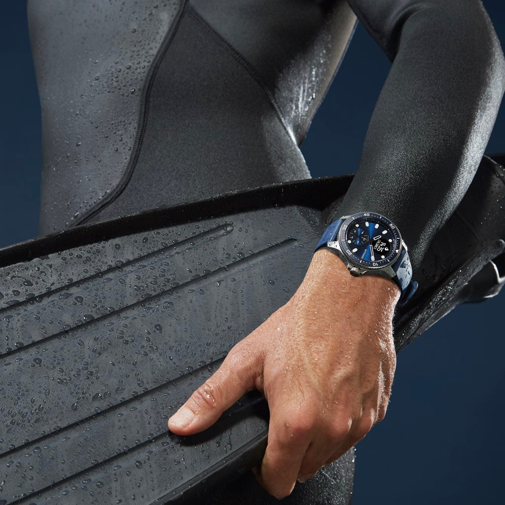 Withings ScanWatch Horizon 經典款智能手錶 寶石藍