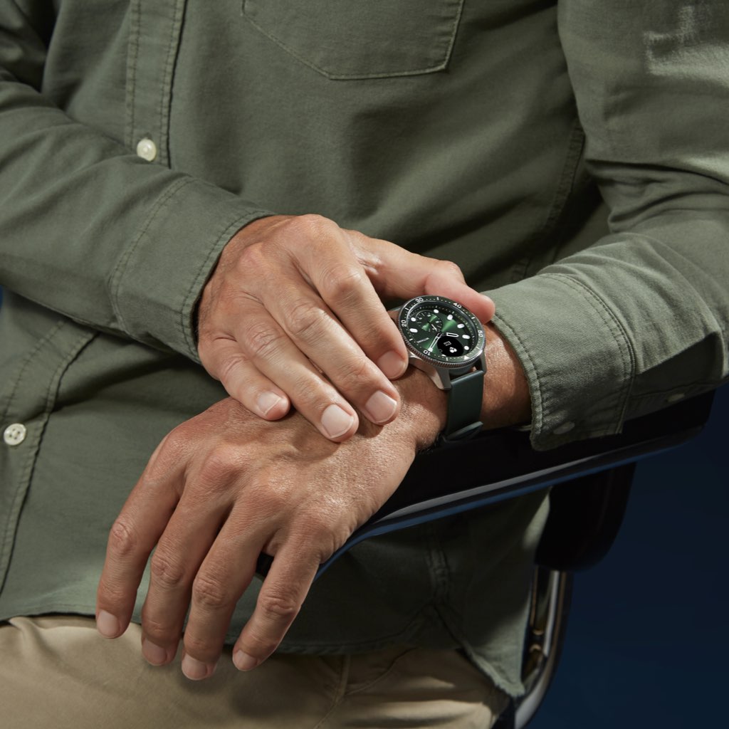 Withings ScanWatch Horizon 經典款智能手錶 寶石藍