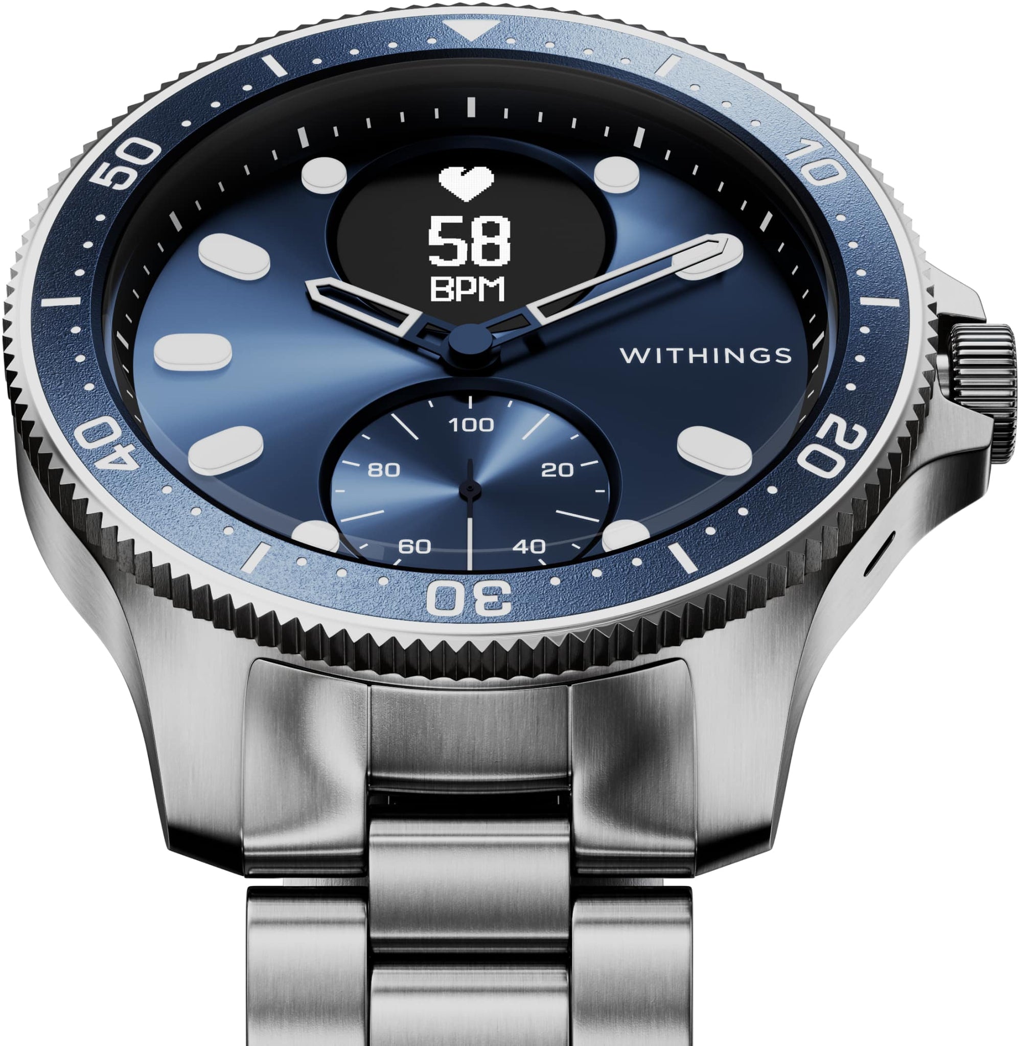Withings ScanWatch Horizon 經典款智能手錶 寶石綠