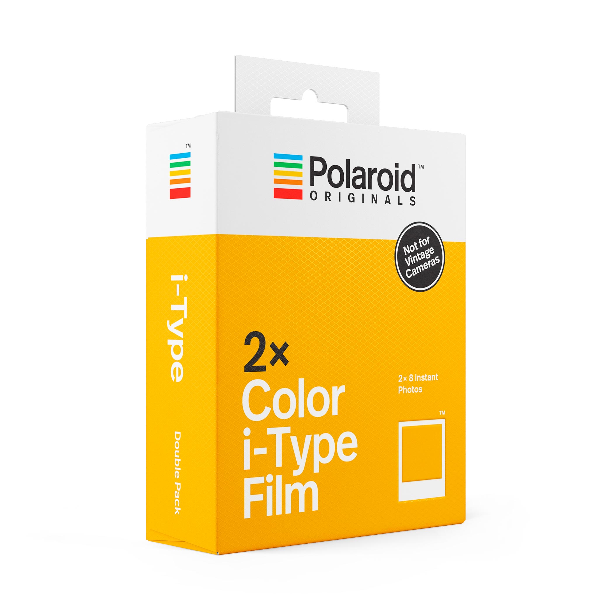 Polaroid Color i-Type Film Double Pack White Frames (6009)