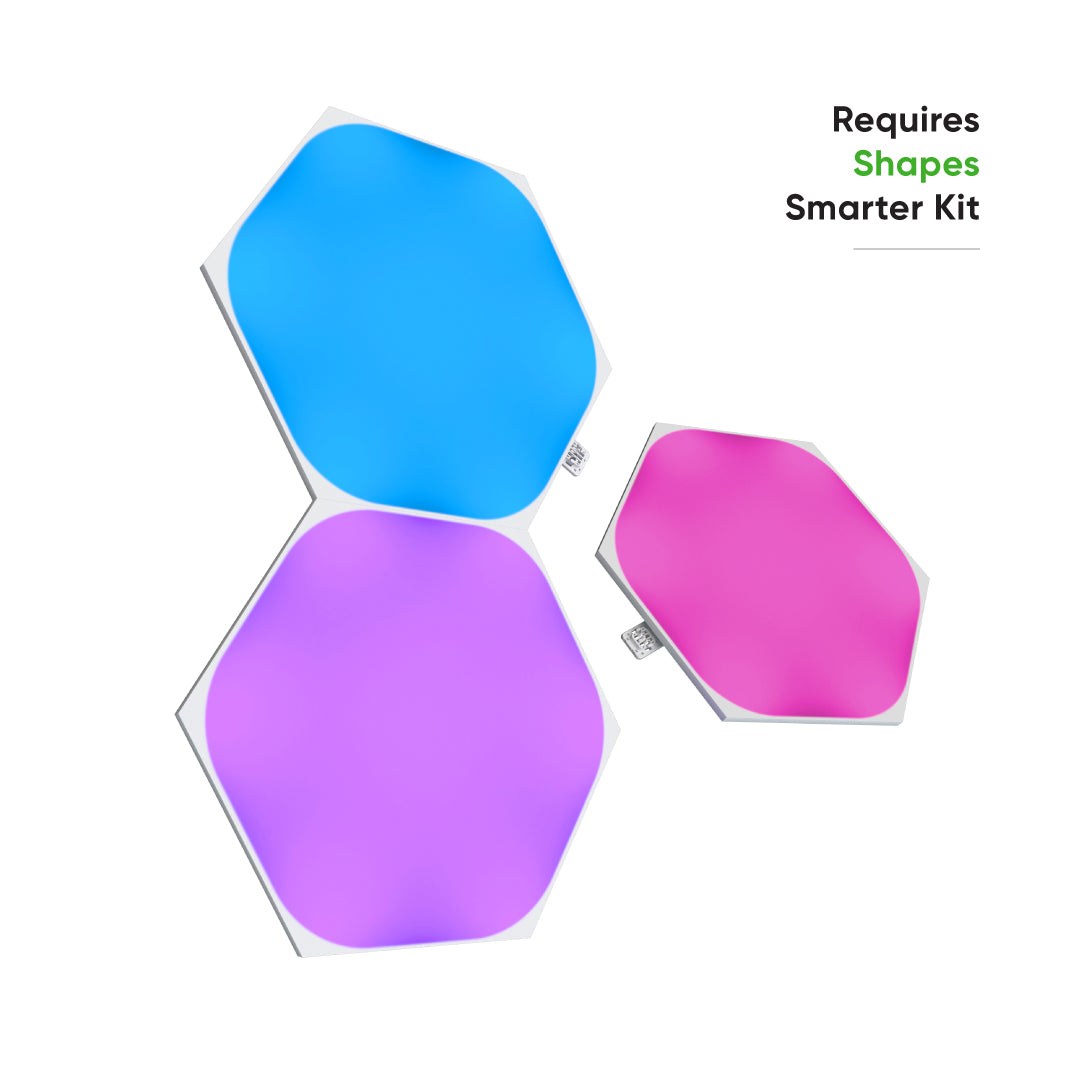 Nanoleaf Shapes Hexagons 六角形智能燈板擴充裝 (3塊)